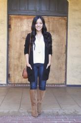 4 Ways to Wear a Black Cardigan