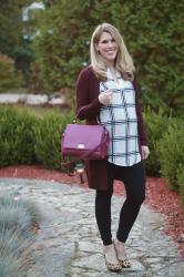 Burgundy Cardigan: The Perfect Fall Layer 