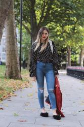 Polka dots, frills and fur