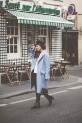Le Manteau Bleu – Elodie in Paris