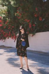 Fall Favorite: Velvet Blazer & Circle Bag