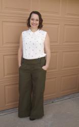 {Pattern Test} Rebecca Page Berry Pants