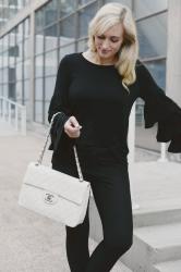 Work Wear | Ruffle Sleeves & Chanel 