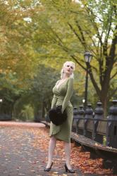 October Olive || Pinup Girl Clothing Greta Wrap Dress