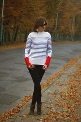 Zaful striped sweater