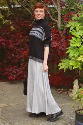 Wearing a Maxi Skirt in Autumn/Winter