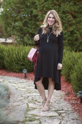 Black High Low Dress for the Win & Confident Twosday Linkup