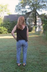 Completed: Linen Morgan Pants