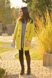 Yellow coat