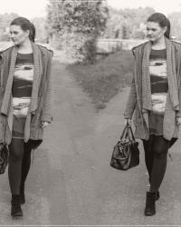 Outfit I Ein Parka und ein Seidenkleid – Ein „Perfect Match“?