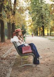 On the bench