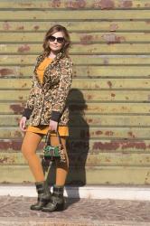 Lemon Curry and Golden Olive Outfit Autunnale – Fashion Outfit for Fall