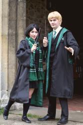 Slytherin into Halloween...