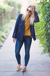Wardrobe Classics: Remixing Jeans and a Sweater.