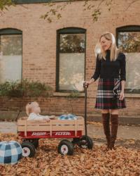 Gingham Pumpkins