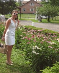 The LWD: Lilly White Dress + Champagne Brunch 