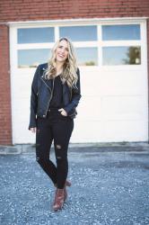 How To Give A Black Leather Jacket Your Own Style