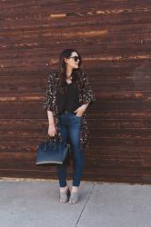 Under $100: Floral Kimono