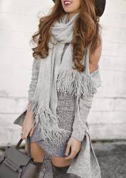 Grey Monochromatic For Fall