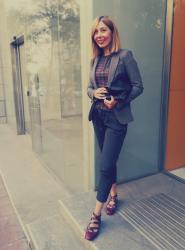 Grey blazer