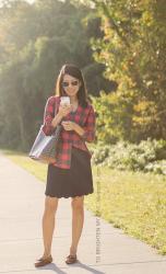 Transitional in Checked Flannel