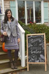 {outfit} Sip & Shop at Pearls & Plaid with the CT Blogger Babes