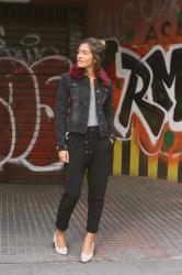 Le blouson en jean (noire) - Desigual