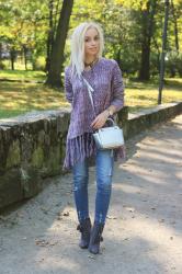 Multicolor autumn sweater