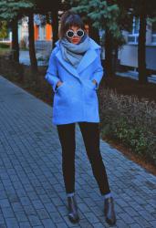 baby blue coat