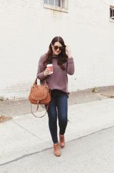 Thanksgiving Outfit Ideas: The Slouchy Sweater