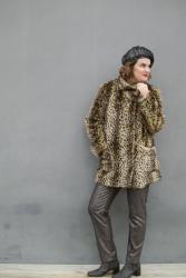 The Faux Fur Leopard Coat–Day 5