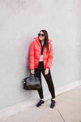 Red Puffer Jacket