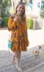 Tiered Boho Dresses and Rebecca Minkoff Aqua Mini MAC Bag (With The Best Black Friday Sales!)