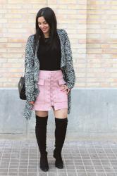 Lace Up Skirt