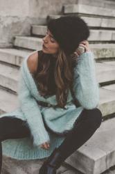 Mint cardigan