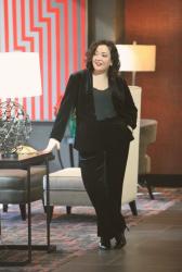 What I Wore: Velvet Pantsuit