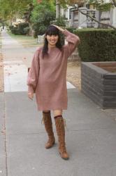 My Most Worn & Coziest Sweater Dress