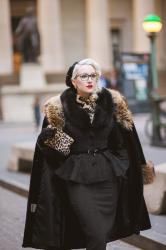 Leopard & Layers || Winter Glamour with Marilyn Eyewear