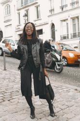 Mon dernier look d'automne - Black total look