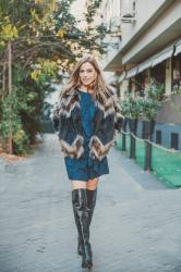 fur coat