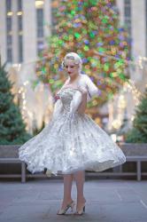 Angelic Holiday || Shimmering Silver at Rockefeller