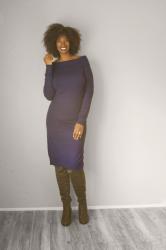 Long Tall Sally Bardot Knit Dress