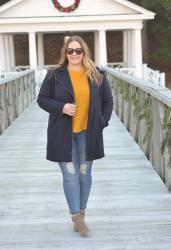 Navy + Mustard 