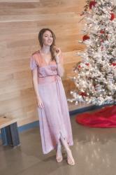 A Beautiful WAYF Holiday Dress + $150 Giveaway