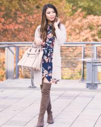 Dark Floral Dress