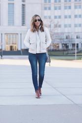 cozy sherpa top