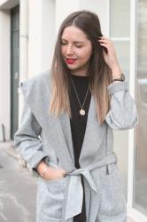 Grey coat