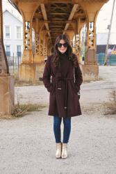 Burgundy Coat