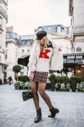 Four Outfits I wore In Paris: Layering 101