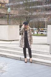 Work Wear | Leopard Print Coat